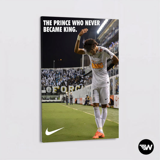 Neymar "The prince who never became king" - Glass