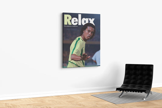 Ronaldinho "Relax" - Canvas