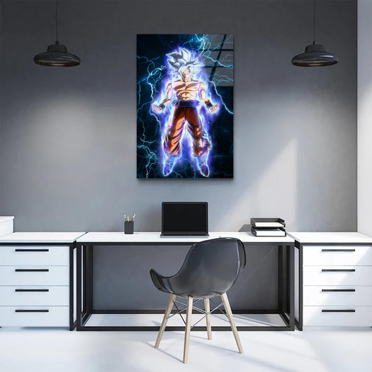 Super Saiyan stijl aan je muur: Dragon Ball Z art op maat ⚡🌀