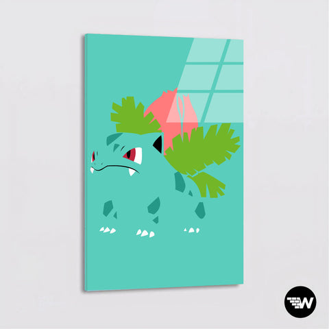 Ivysaur - Pokemon - Glass