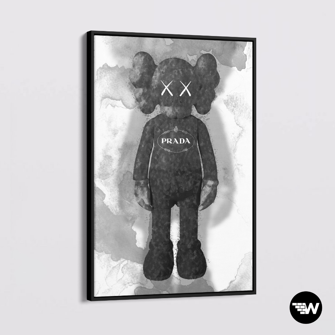 BEARBRICK - BLACK VIP - Poster