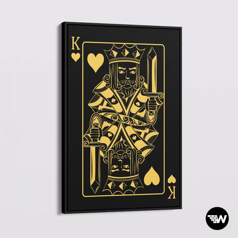 KING CARD - Canvas