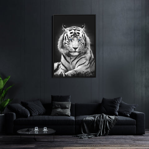 Observing White Tiger - Poster