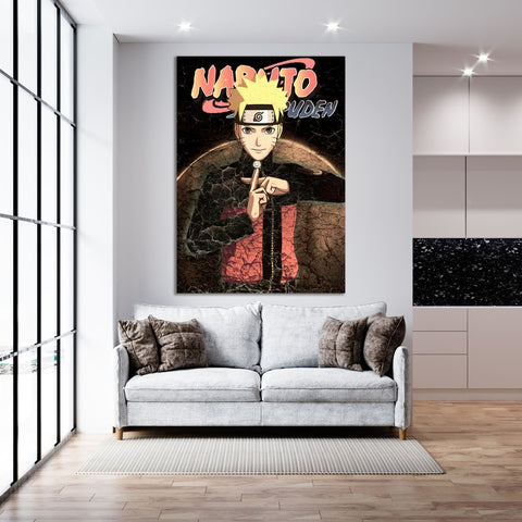 Naruto Shippuden Battle Stance - Naruto - Canvas