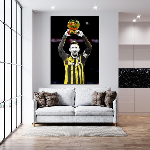 Golden Glory - Soccer - Canvas