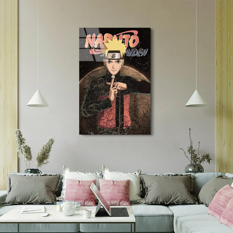 Naruto Uchica Clan Wall painting