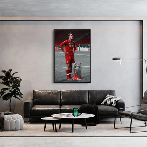 Van Dijk Champions League - Soccer - Poster